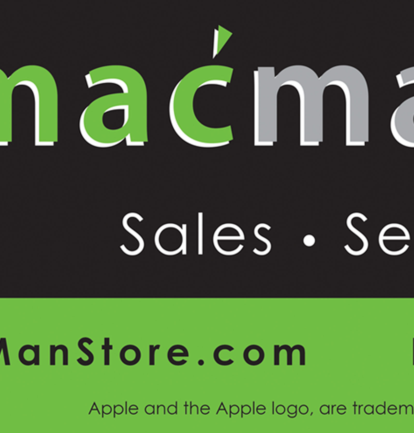 Macman billboard design